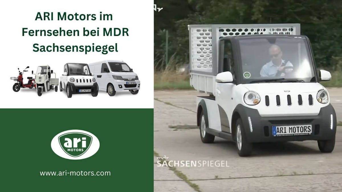 MDR Sachsenspiegel odwiedza ARI Motors w Borna