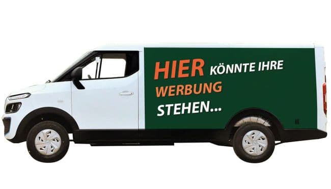 Individuelle teilweise Fahrzeug Folierung inkl. Werbemotiv für ARI 1280 Hochdach