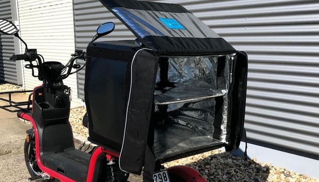 Pizza-Thermobox 60 liters with quick release for ARI 145