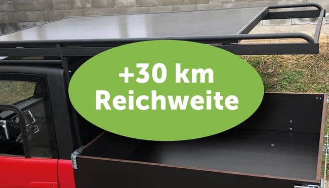 Instalacja słoneczna do 30 km większej zasięgu do ARI 458 Pick-up