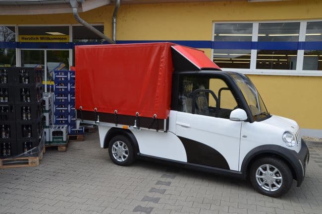 ARI 458 pick-up XL s plachtou