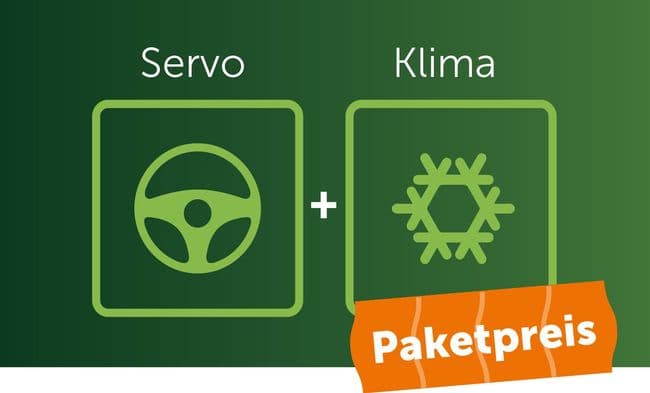Komfortpaket mit Servolenkung und Klimaanlage für ARI 1570