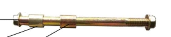 Achse Vorderrad für ARI 145