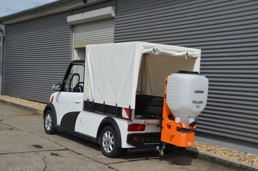 ARI 345 Pianale con sovrasponde a rete in utilizzo presso il comune di Fürstenau