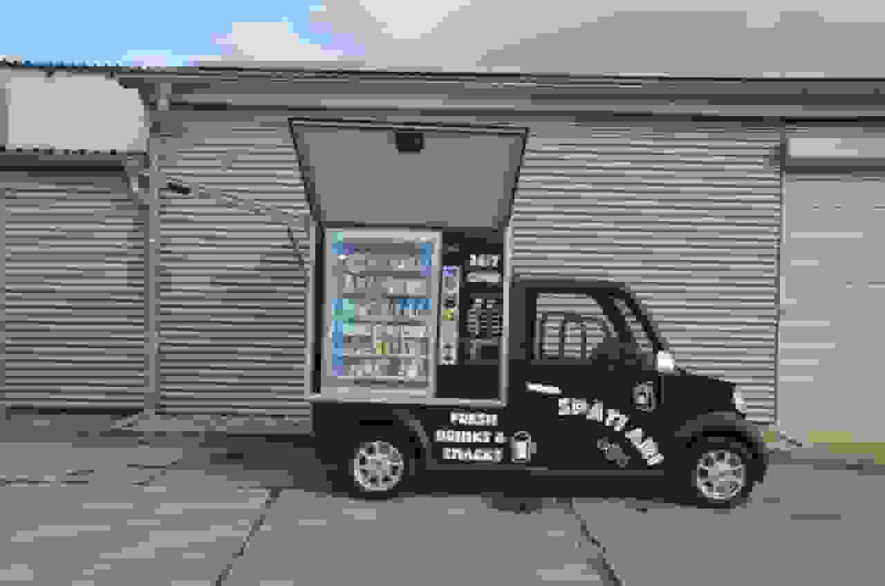 ARI 458 “Späti-ARI” Elektrotransporter Seitenansicht