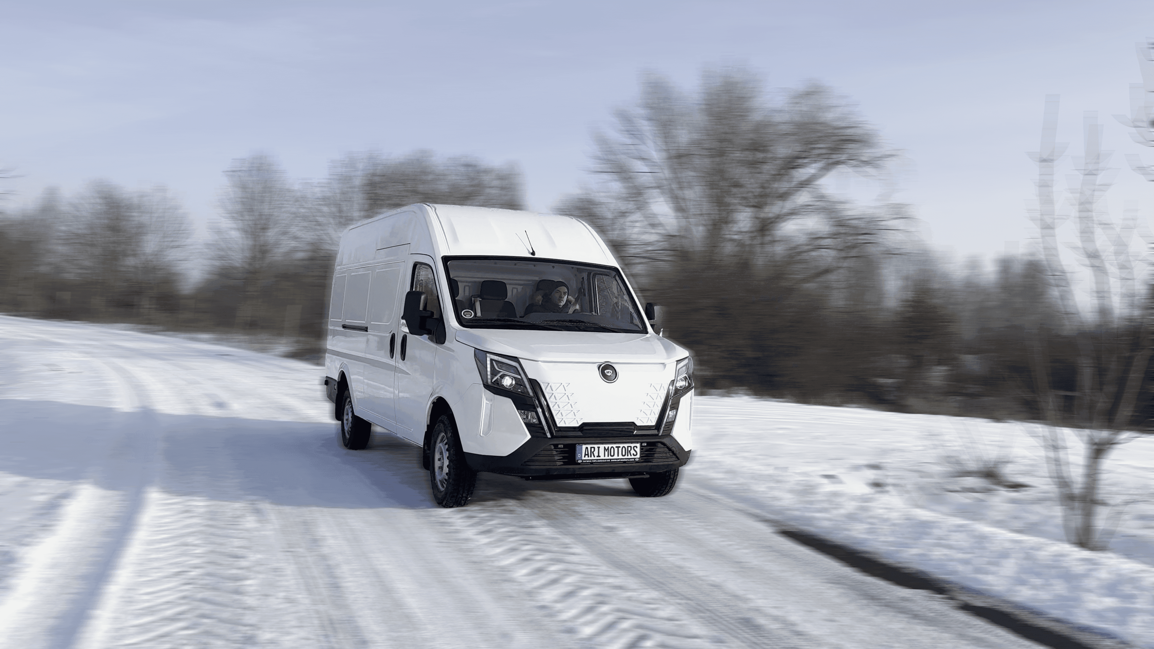 Wie schlägt sich der ARI 1710 E-Transporter im Winter?