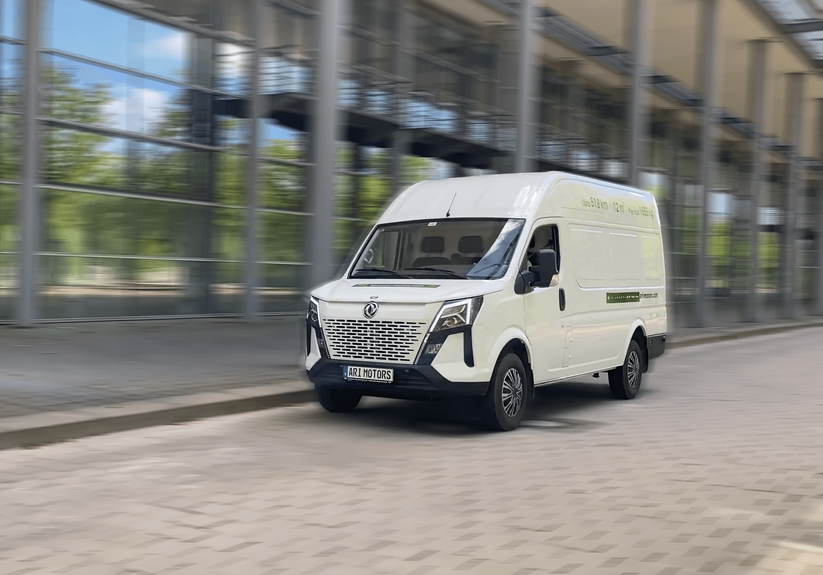 Was kosten 100 km mit E-Transporter? ARI 1710 fährt für unter 6 Euro!