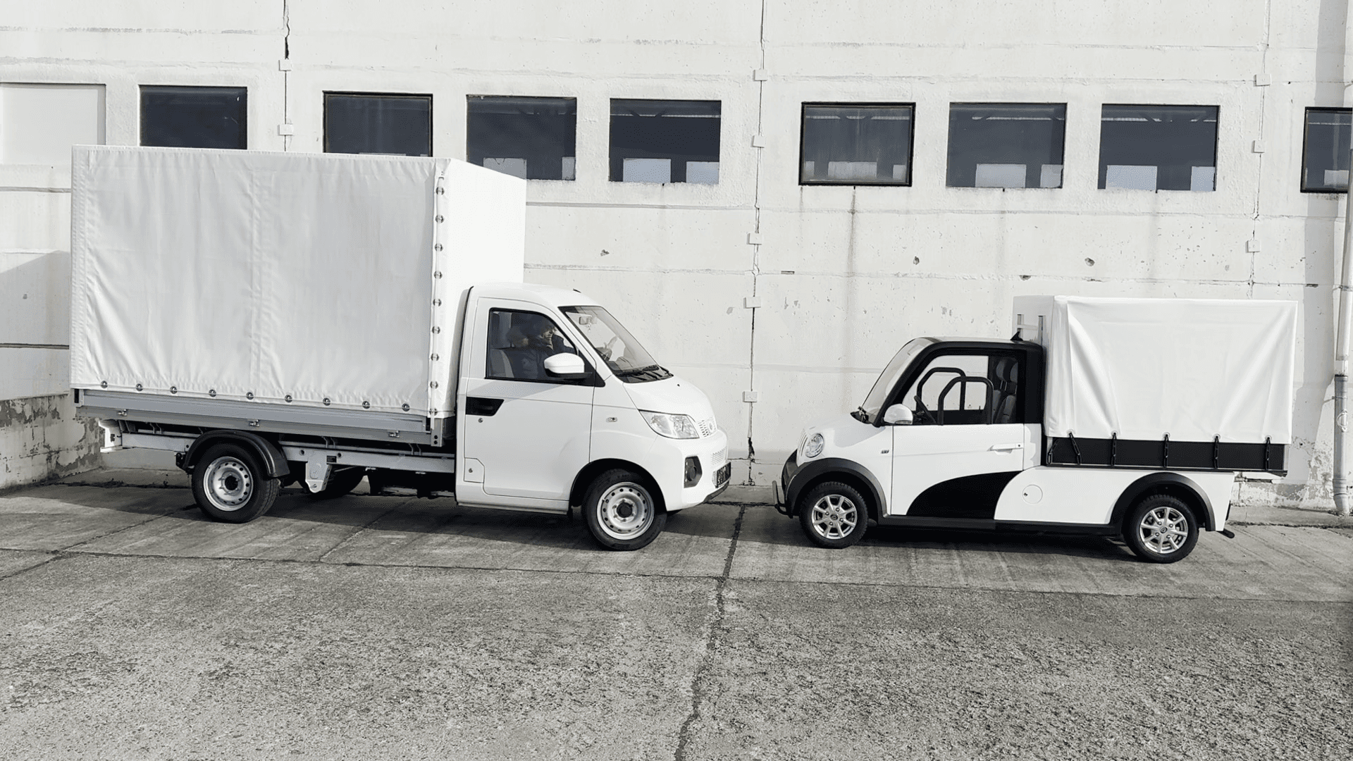 ARI 458 vs. ARI 901: Welcher Elektrotransporter mit Pritsche und Plane passt besser zu Ihnen?