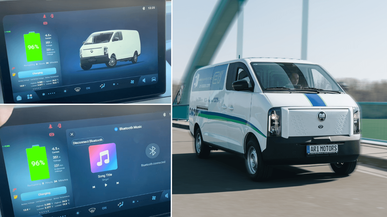 Was bietet das Multimediasystem im E-Transporter ARI 901 XL?