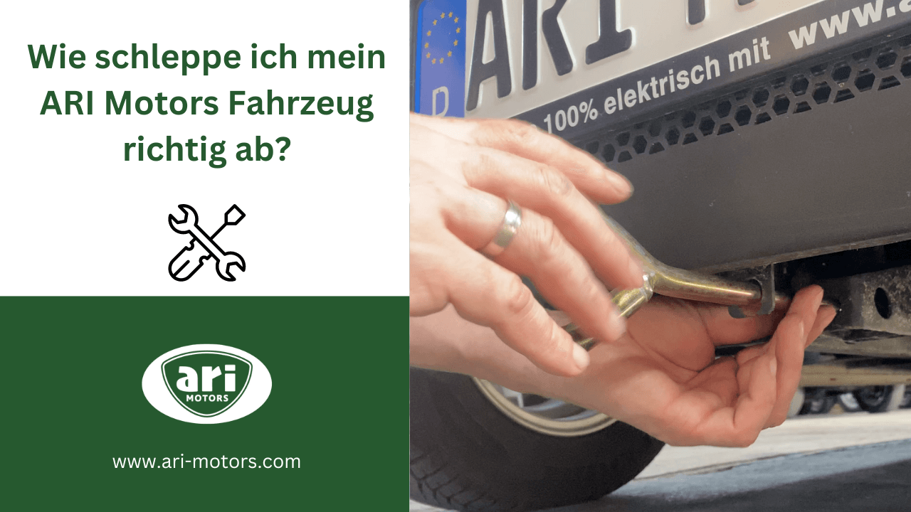 Jak prawidłowo odholować mój pojazd elektryczny ARI?