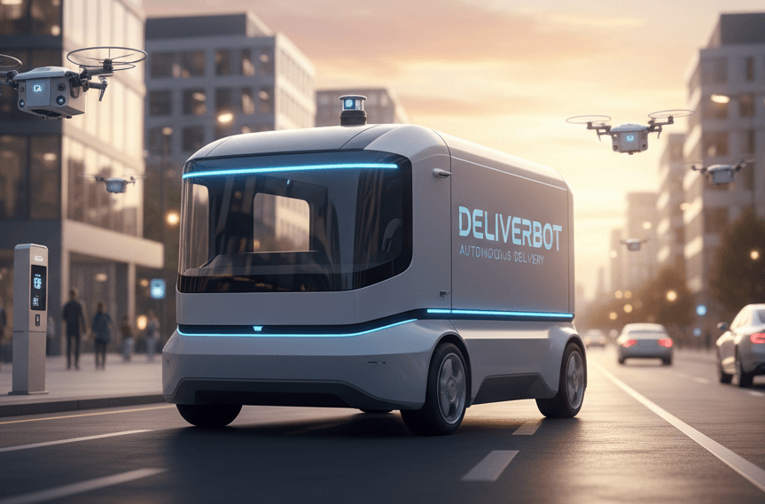 Autonomous delivery vehicles: what options are available today?