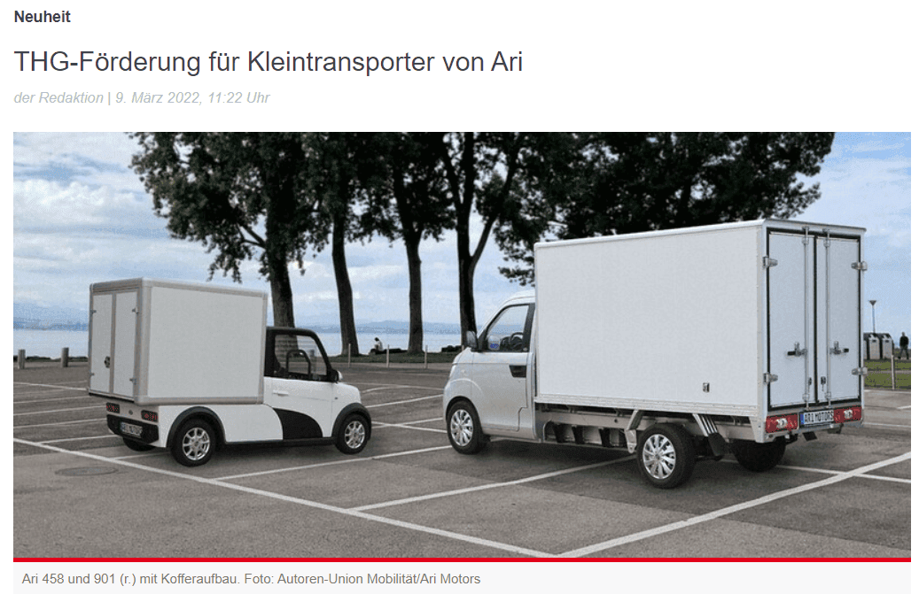 Motor Traffic informuje o dodatkowych zarobkach kierowców ARI dzięki wsparciu THG.