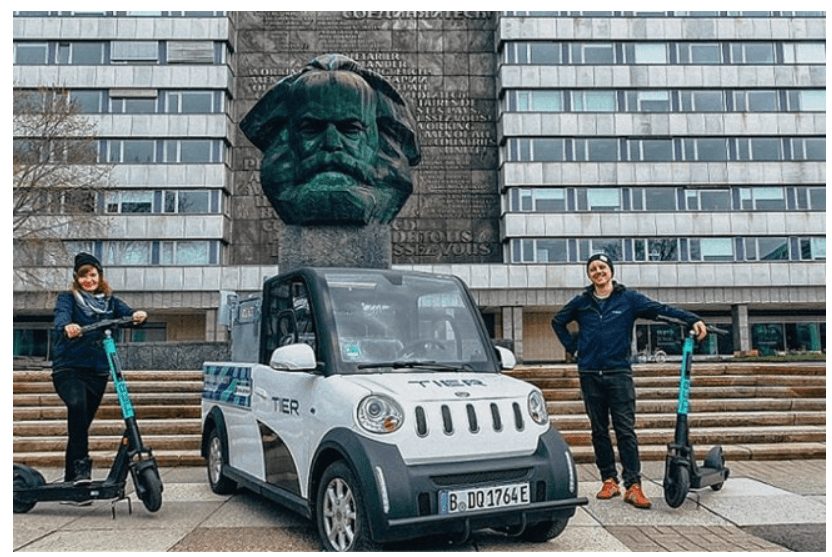 Tier Mobility czeka na swoje skutery w Chemnitz za pomocą małych samochodów dostawczych ARI 458.