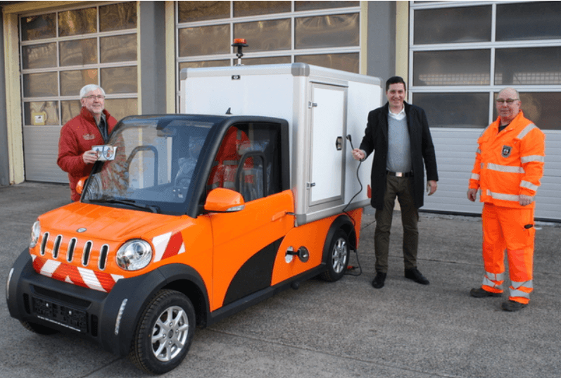 Westerburg begrüßt einen ARI 458 XL auf dem städtischen Bauhof