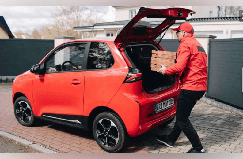 MSN o małym elektrycznym samochodzie dostawczym z Niemiec - ARI 902