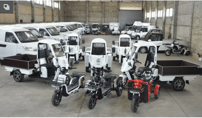 Motorzeitung über ARI-Lastenmopeds als Dienstroller