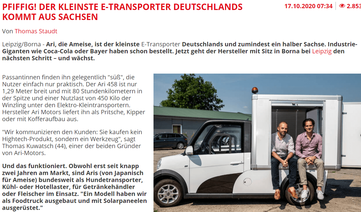 Tag 24 o ARI 458 - sprytna mała mrówka z Saksonii