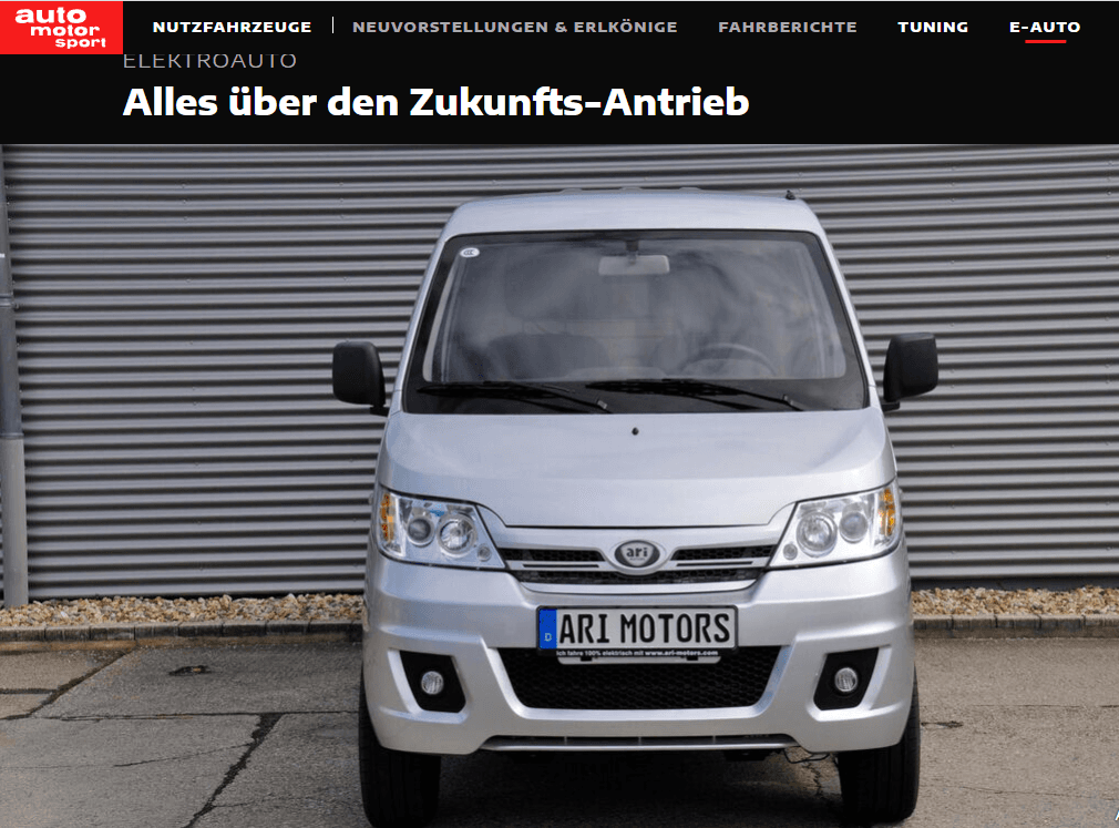 Auto Motor Sport berichtet über ARI 901 und dessen hohe Zuladung