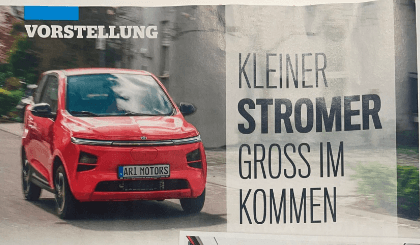 AutoBild o ARI 902 i wejście ARI Motors na rynek samochodów osobowych