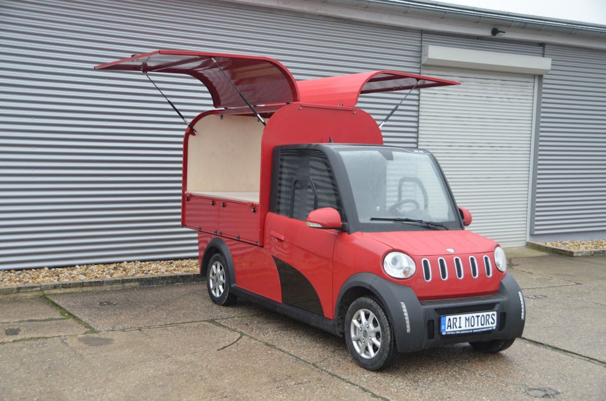 El nuevo Food Trucks eléctrico de ARI Motors para hosteleros exigentes
