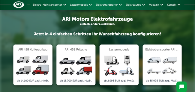 Wie läuft der Kaufprozess bei ARI Motors ab?