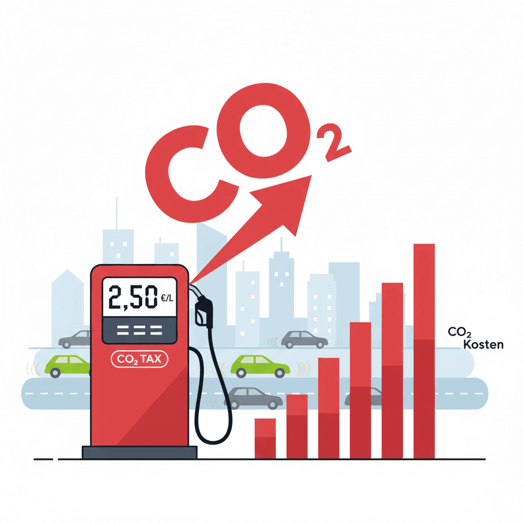 CO₂-Preis 2026: Was Autofahrer beim Tanken wissen müssen
