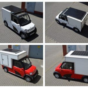 Are Solar Panels Available For The ARI Electric Transport Vehicle?